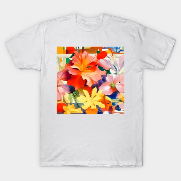 Iris Bouquet T-Shirt by DANAROPER